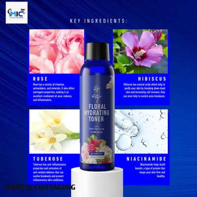 Skin Cafe Floral Hydrating Toner(110ml)_img_3
