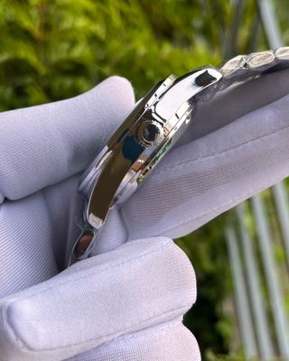 OMEGA SEAMASTER OPEN HEART SILVER BLACK (SEMI AAA)_img_3