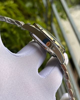 OMEGA SEAMASTER OPEN HEART SILVER BLACK (SEMI AAA)_img_4