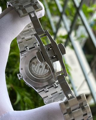 MAURICE LACROIX SILVER BLACK CHAIN (SEMI AAA)_img_3