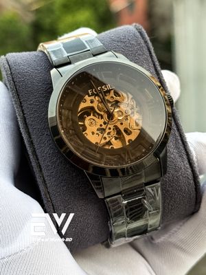 FOSSIL AUTOMATIC CHAIN BLACK NEW_img_5