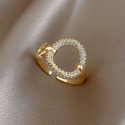 Golden Elegance Open Ring_img_0