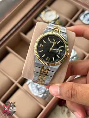 Sober Land Dweller Shape (A15 Model) |  8.7mm Slim | Dual Tone Black dial_img_10