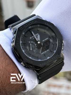G SHOCK 2100 METAL BODY FULL BLACK_img_5