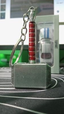 Metal Keychain - Mjolnir Thor's Hammer_img_1