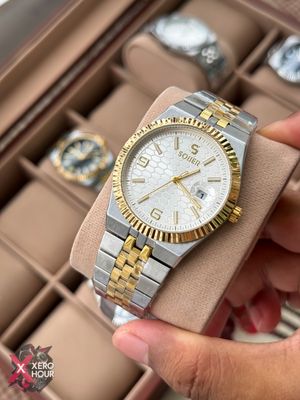 Sober Land Dweller Shape (A15 Model) |  8.7mm Slim | Dual Tone with White Dial_img_0