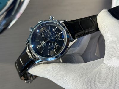 TAG 3 CHRONO SILVER BODY BLACK BELT BLACK DIAL_img_1