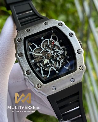 RM SILVER CASE BLACK STRAP (AA)_img_2