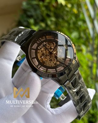 FOSSIL TOWNSMAN AUTO BLACK CHAIN (AA)_img_0