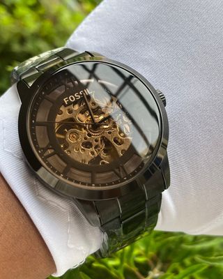 FOSSIL TOWNSMAN AUTO BLACK CHAIN (AA)_img_4