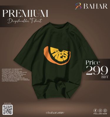 Oversized T-Shirt (Fresh Orange)_img_4
