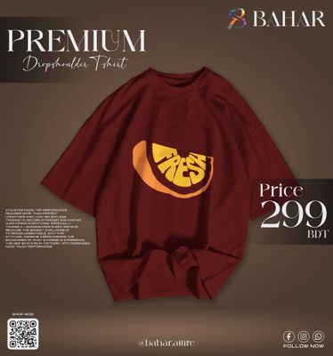 Oversized T-Shirt (Fresh Orange)_img_5