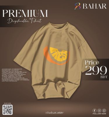 Oversized T-Shirt (Fresh Orange)_img_8