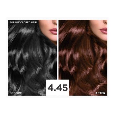 L’Oreal Paris Excellence Creme Permanent Hair Color Mahogany Copper 4.45_img_1