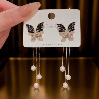 Butterfly Long Earrings_img_1
