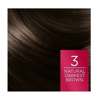L’Oreal Excellence Creme 3 Natural Darkest Brown Permanent Hair Dye_img_1