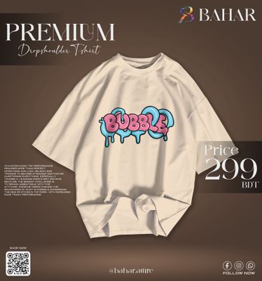 Oversized T-Shirt (Bubbles)_img_3