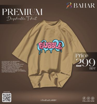 Oversized T-Shirt (Bubbles)_img_9