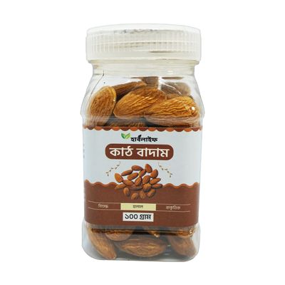 কাঠ বাদাম / Almond (১০০ গ্রাম )_img_0