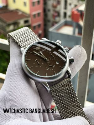Armani Mesh Chain Matte Brown Dial_img_0