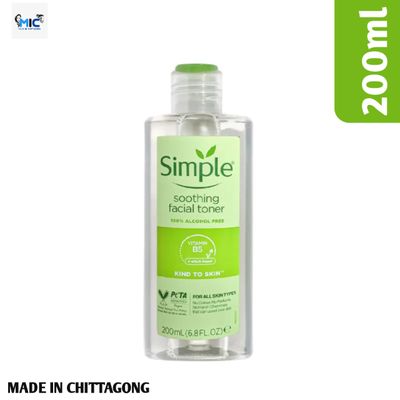 Simple Kind to Skin Soothing Facial Toner 200ml - 03856_img_1