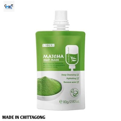 LAIKOU Matcha Mini and tube Mud Mask_img_1