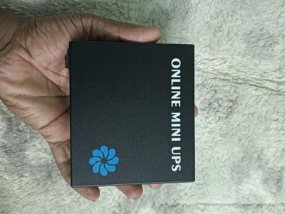 Router Backup Online Mini UPS 12V/12V/9V 6000mAh Powerfull Lithium ion Battery With Charger For Wifi Router, Onu,Access Control And IP Camera With Charger._img_9