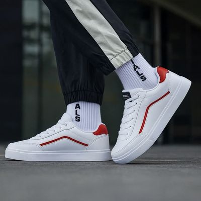 Redline White Runner Sneakers.(ADS-47)_img_3