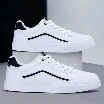 Blackline White Runner Sneakers.(ADS-48)_img_2