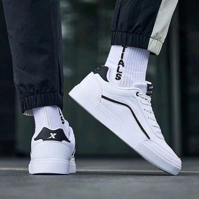Blackline White Runner Sneakers.(ADS-48)_img_4
