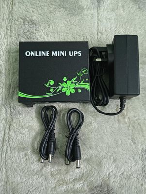 Router Backup Online Mini UPS 12V/12V/9V 6000mAh Powerfull Lithium ion Battery With Charger For Wifi Router, Onu,Access Control And IP Camera With Charger._img_1