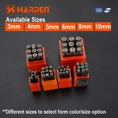 HARDEN 9Pcs Steel Number Punch Set ( 3mm | 4mm |5mm | 6mm | 8mm | 10mm ) Professional Quality Model: 610853 | 610854 | 610855 | 610856 | 610858 | 610859_img_0