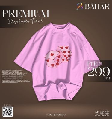 Oversized T-Shirt (Love Dices)_img_1