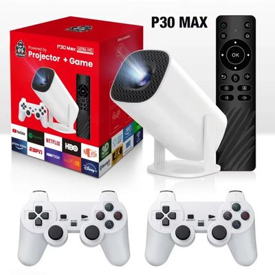 P30 Max Android 4K Projector + Video Game Console Combo_img_1