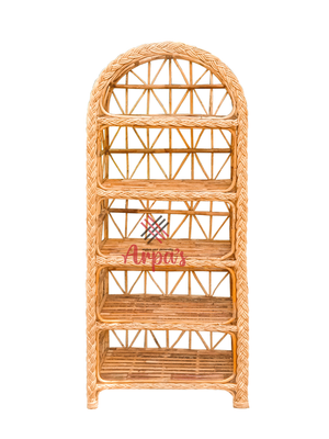 Oval Shape Rattan Shelf (Large)_img_0