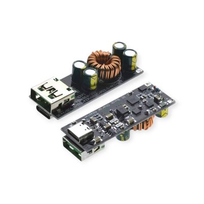 3518 60W 6-35V DC to USB Type C PD 3.0 QC4 Type A QC3.0 DC Fast Charge 12V 24V Step-Down Power Module USB Type-C Mobile Phone Quick Charge Adapter_img_0