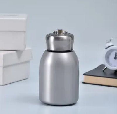 300ML Stainless Steel Vacuum Flask with Lifting Ring Double-layer Vacuum Water Bottle Thermos Cup for Student_img_1