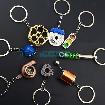 Metal Keychain - Traffic Signal Turbocharged Motorcycle Helmet | Unique Gift for Bike Lovers | Price in BD_img_3