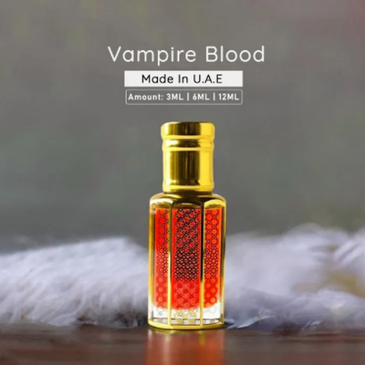 Vampire Blood Super Premium Perfume Oil – 10-Hour Long-Lasting Viral Fragrance | Available in 100ML, 50ML, 30ML, 15ML, 6ML, 3ML | By Fragmatica a bold fusion of exotic spices, deep woods, dark florals, and warm amber_img_1