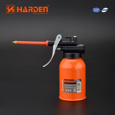 HARDEN 300ml Professional Pump Oil Can – Heavy Duty Steel Body with Flexible Metal Spout; Model : 670003_img_0