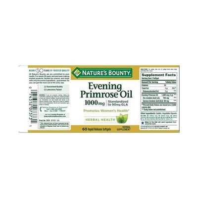 Nature’s Bounty Evening Primrose Oil 1000 mg_img_1