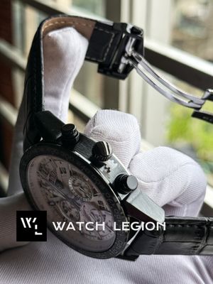 TAG HEUER 100M BLACK BELT BLACK CASE WHITE DIAL_img_2