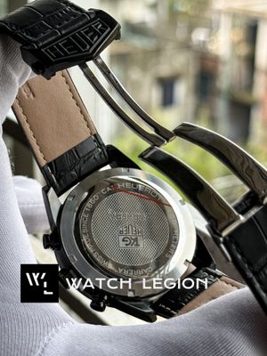 TAG HEUER 100M BLACK BELT BLACK CASE WHITE DIAL_img_3