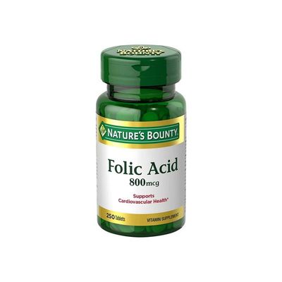 Nature’s Bounty Folic Acid 800 mcg Maximum Strength_img_0