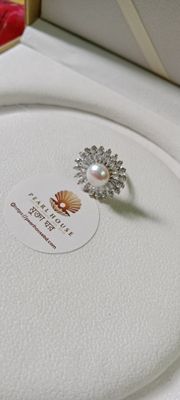 Pearl Adjustable Finger Ring_img_0
