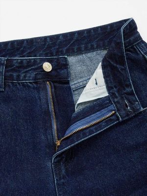 Zara dark wash cargo denim_img_8