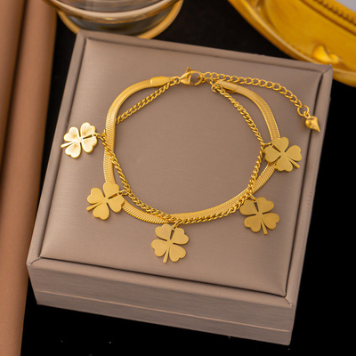 Five radiation flower bracelet_img_0