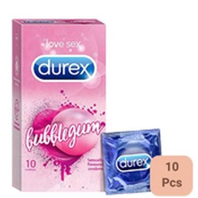 Durex Extra Thin Bubblegum Flavored 10pcs_img_0