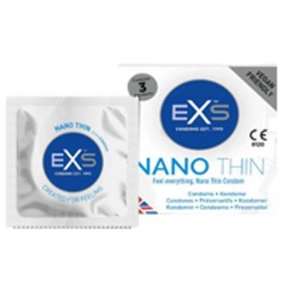 EXS Nano Thin - Condoms (3’s X 1)-3 Pcs_img_0