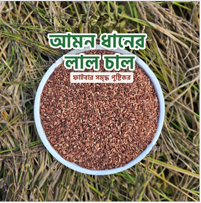 আমন ফুল ফাইবার লাল চাল_img_1